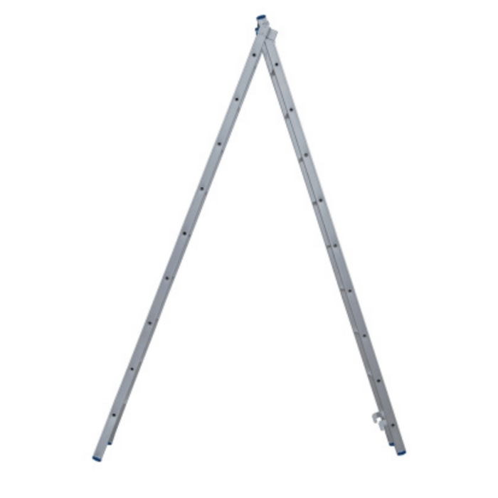 Feita em alumínio de alta resistência, a Escada Profissional apresenta o máximo de durabilidade e segurança.